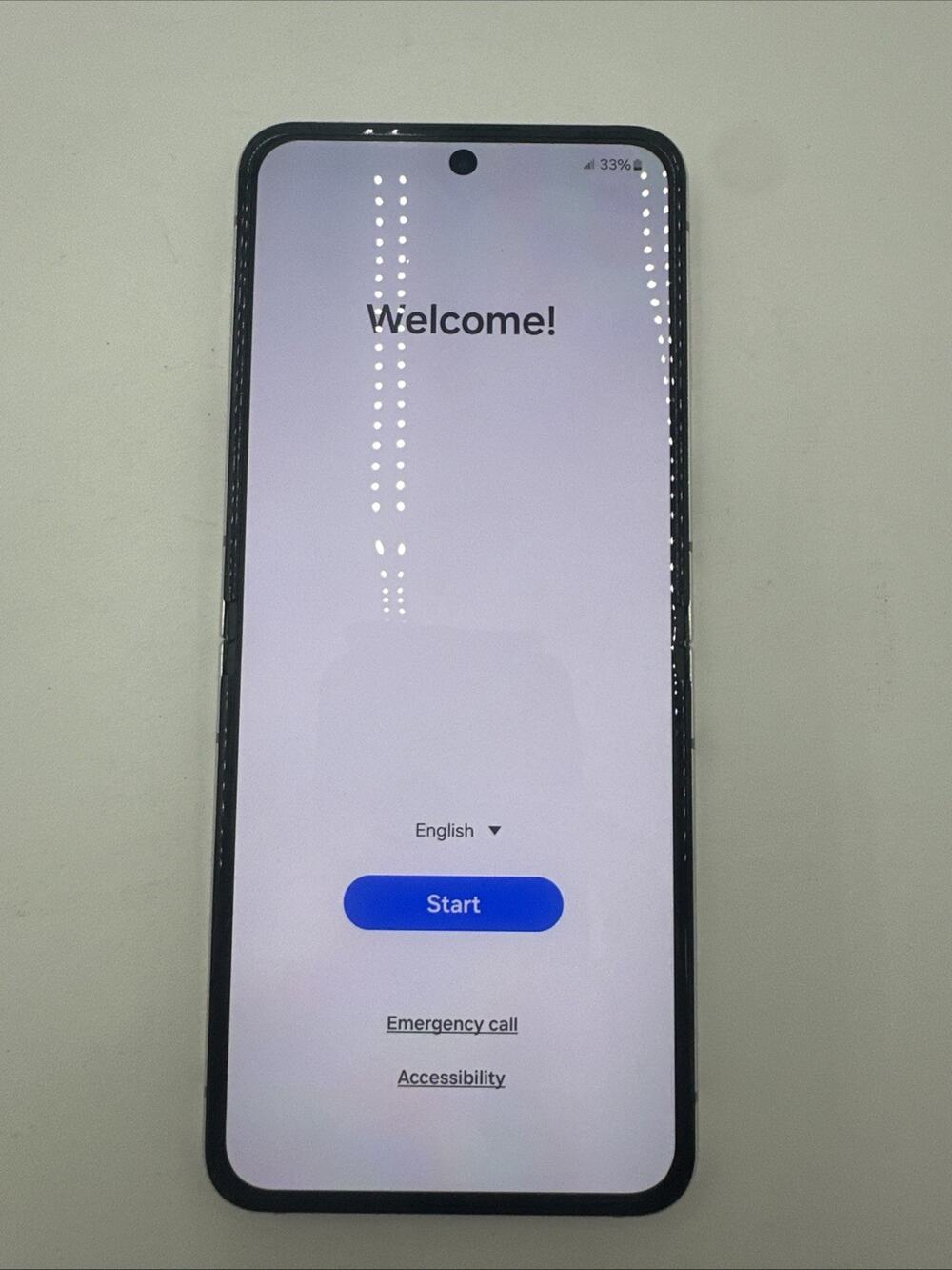 Samsung Galaxy Z Flip5 512GB Unlocked White B+ Fully Functional